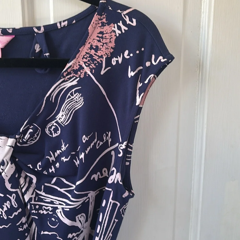 Lilly Pulitzer Jolie Dress Love Letters Sealed With a Kiss Print - Picture 11 of 13